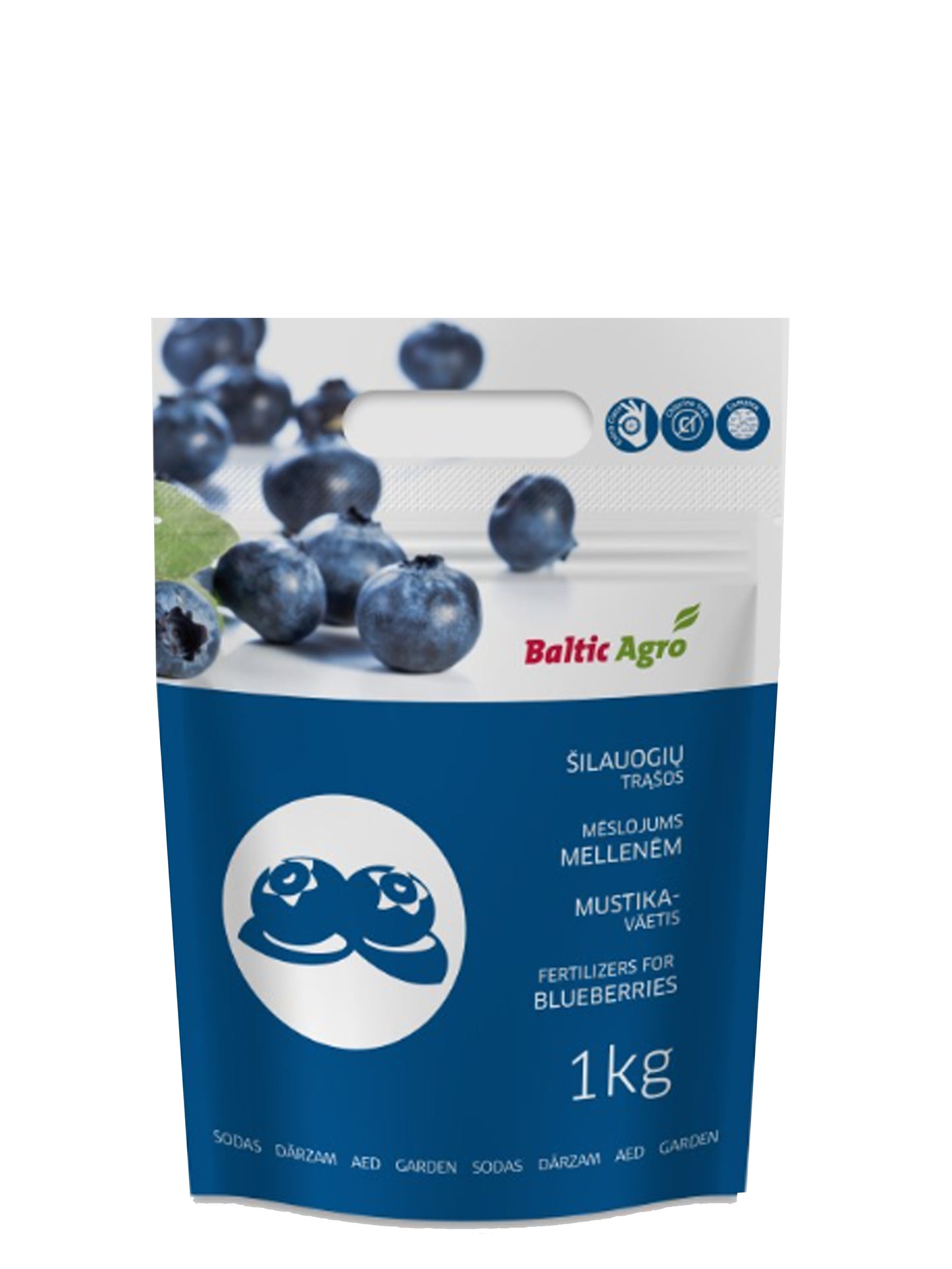 Trąšos šilauogėms, 1kg