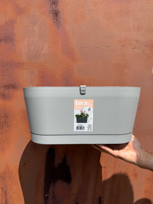 Modernus lovelis "VEGA" 40 fog grey, mažas